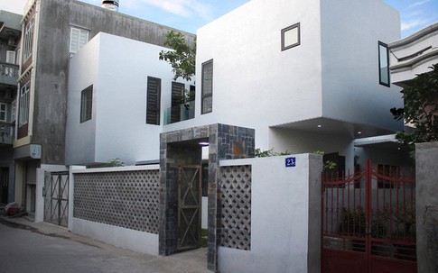 Khuôn viên xanh mát trong lòng nhà hộp Hải Phòng kín bưng