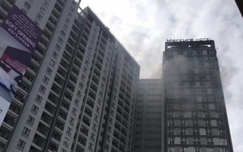Hải Phòng: Tòa nhà cao nhất thành phố bất ngờ bốc cháy