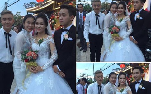 Chú rể Cà Mau khóc nức nở vì thương bố mẹ vợ phải xa con gái