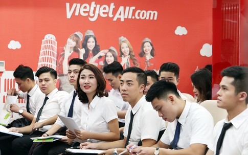 Hãng Vietjet tuyển tiếp viên hàng không