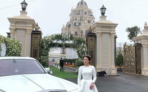 Nhan sắc lộng lẫy, gia thế đáng gờm của cô dâu sống trong lâu đài, đám cưới ngập vàng ở Nam Định