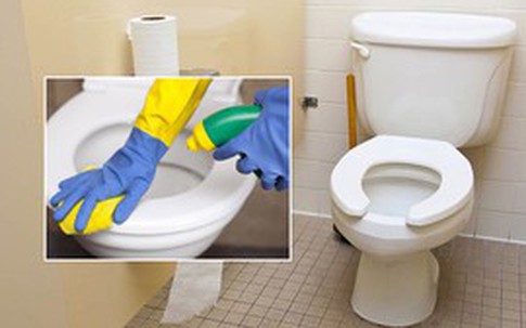 Khử mùi, tẩy uế nhà vệ sinh rượu và giấm
