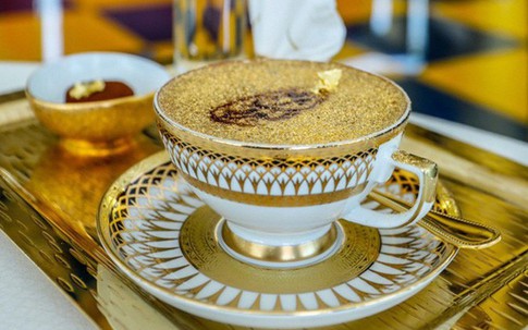Cappuccino phủ bột vàng và 7 món ăn xa hoa ở Dubai