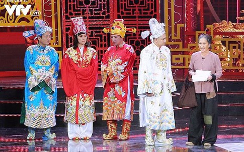 'Mẹ chồng' Lan Hương choáng khi lần đầu đóng Táo quân 2019