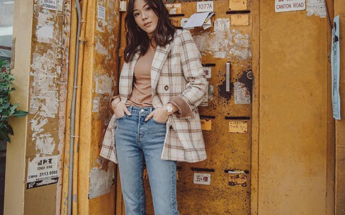 Cứ mỗi độ đông về, đồ dạ kẻ lại “hot rần rần” và mùa lạnh năm nay cũng không phải ngoại lệ