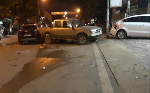 Sơn La: Cảnh sát giao thông gây tai nạn giao thông liên hoàn