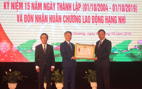 Sở Thông tin và Truyền thông tỉnh Hải Dương đón nhận Huân chương Lao động hạng Nhì