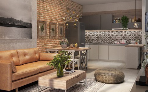 Căn hộ 25m2 có cách sắp xếp nội thất cực kỳ thông minh