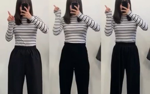 Đại diện các nàng đùi to mặc thử 3 dáng quần dài basic, cô nàng này đã tìm ra loại tôn chân nịnh dáng nhất