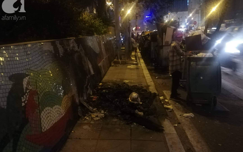 Hà Nội: Con đường gốm sứ ven sông Hồng xuất hiện những mảng vỡ nát, loang lổ, nghi do người dân đốt rác