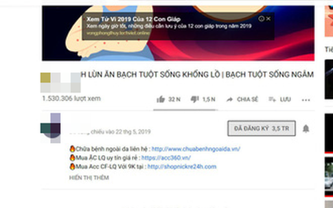 Truy thu thuế 1,5 tỷ đồng đối với chủ kênh Youtube thu nhập 19 tỷ đồng trong 3 năm bằng căn cứ pháp lý nào?