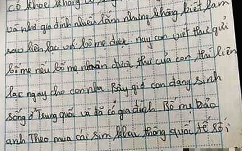 Cô gái Quảng Ngãi mất tích 6 năm đột nhiên gửi thư về báo đang ở Trung Quốc
