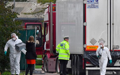 Bộ Công an vào cuộc vụ 39 người tử vong trong xe đông lạnh ở Anh