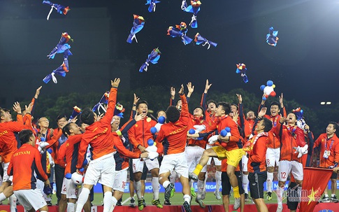 Tiền thưởng dành cho U22 Việt Nam tăng cấp số nhân sau chiến thắng tại SEA Games 30