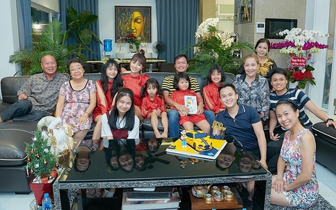 Vũ Thu Phương mừng sinh nhật chồng