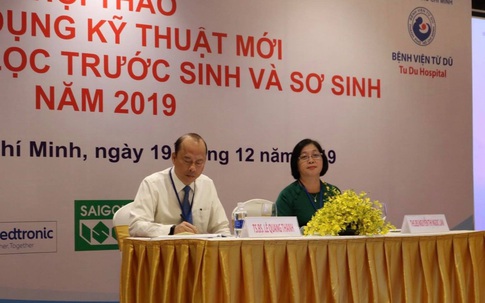 Hội thảo ứng dụng kỹ thuật mới trong sàng lọc trước sinh và sơ sinh năm 2019