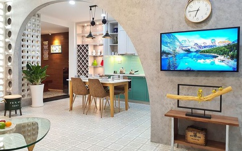 380 triệu đồng giúp cải tạo căn hộ 10 năm tuổi như rộng gấp đôi