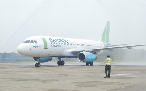Phó Thủ tướng Vương Đình Huệ bay khai trương đường bay mới của Bamboo Airways tới Vinh