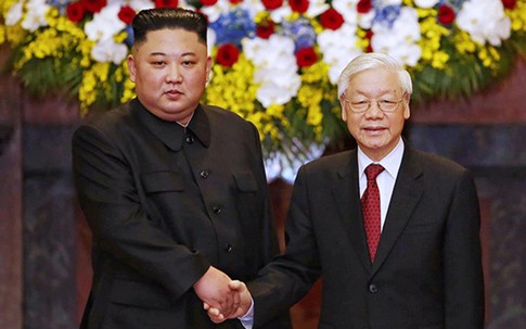 Các cuộc gặp của Chủ tịch Triều Tiên với lãnh đạo Việt Nam
