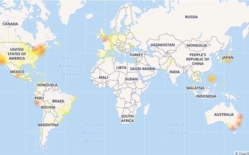 Facebook "sập" toàn cầu, phải lên Twitter thông báo về sự cố