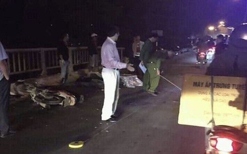 2 nữ, 1 nam trên xe máy húc người đàn ông tử vong tại chỗ