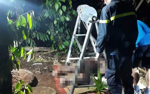 Tá hỏa phát hiện thi thể người đàn ông dưới giếng