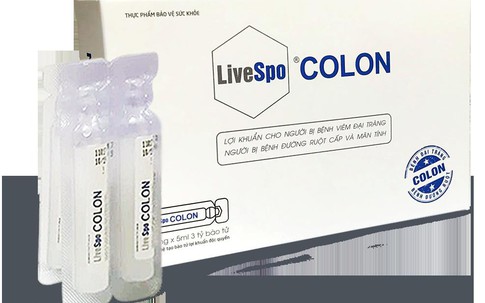 Livespo Colon sản phẩm hỗ trợ điều trị bệnh viêm đại tràng