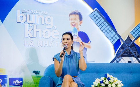 Siêu mẫu Hà Anh: “Quá để ý tới cân nặng của con chỉ làm bố mẹ bớt vui”