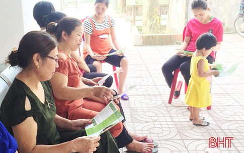 TP Hà Tĩnh hoàn thành chiến dịch chăm sóc SKSS đợt I/2019