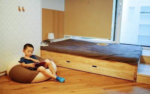 Căn hộ 27m² cũ rích trở thành không gian sống đủ đầy, thoải mái cho gia đình 5 người sau cải tạo