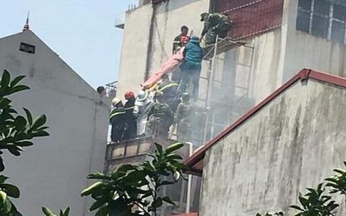 Lời kể nhân chứng vụ quán cafe bốc cháy ở Hà Nội khiến 2 người thiệt mạng