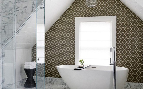 Phòng tắm trên gác mái, ý tưởng thiết kế vừa đẹp vừa độc đáo ngại gì không thử