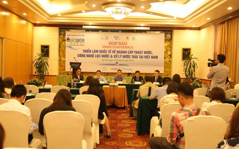 Họp báo giới thiệu triển lãm quốc tế hàng đầu về ngành cấp thoát nước và xử lý nước tại Việt Nam