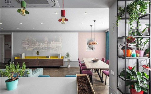 Căn hộ được thiết kế riêng cho cô nàng yêu du lịch - nhìn vào là thấy cả bầu trời năng lượng
