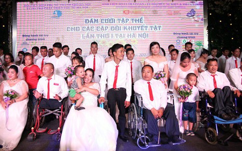 Sắp diễn ra đám cưới tập thể cho 100 cặp đôi khuyết tật tại Hà Nội
