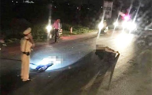 Nghệ An: Công an viên gây tai nạn khiến một Trung tá CSGT bị thương nặng
