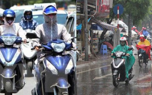 Trời nóng như đổ lửa trước khi đón mưa lớn, lốc, sét, gió giật mạnh