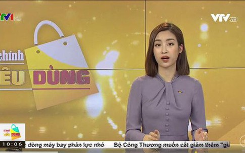 Đỗ Mỹ Linh bị nhà đài nhắc nhở vì trang phục "hoành tráng" khi dẫn sóng VTV
