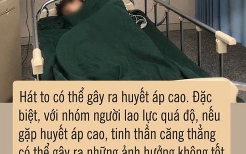 Cô gái bị xuất huyết não vì hát karaoke quá to và lời cảnh báo của bác sĩ
