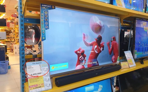 Siêu thị Điện Máy Xanh đang bán tivi Asanzo chính hãng được sản xuất tại Việt Nam?