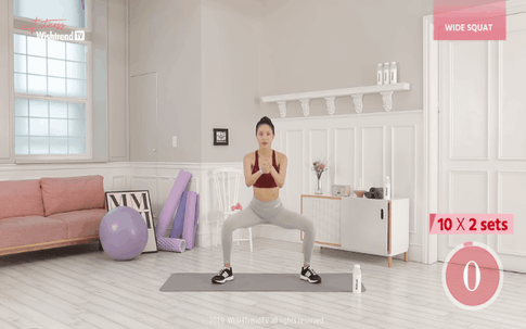 Bắp đùi to cũng chỉ là chuyện nhỏ với bài tập 4 động tác dễ ợt, chưa tốn của bạn quá 10 phút này