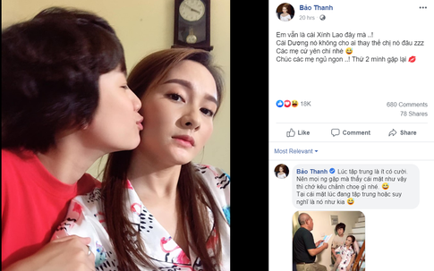 Bị Bảo Thanh "vạch mặt", nữ diễn viên vô danh đóng thế trong "Về nhà đi con" chữa ngượng