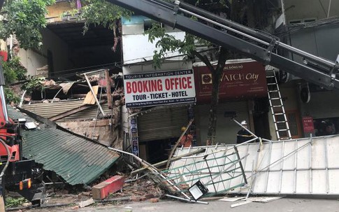 Hà Nội: Hé lộ nguyên nhân vụ ngôi nhà 56 Hàng Bông bất ngờ đổ sập