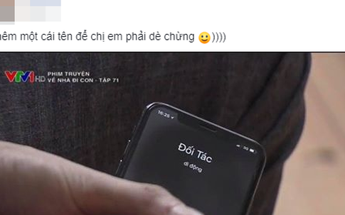 Góc cảnh giác: Nhìn cách Vũ lưu tên Nhã trong 'Về nhà đi con', chị em liền kháo nhau kiểm tra danh bạ điện thoại của chồng