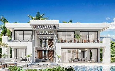 Biệt thự chỉ dành cho giới siêu giàu mà Ronaldo mới mua: Nội thất chất tới từng chi tiết
