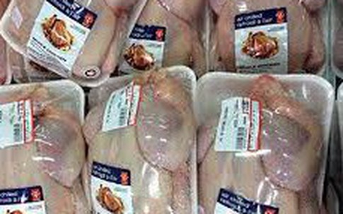 Gần 60.000 tấn đùi gà Mỹ về Việt Nam giá 17.600 đồng một kg