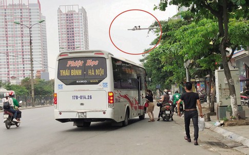 Camera giao thông lắp đặt quanh bến xe Giáp Bát chỉ để… “trang trí”?