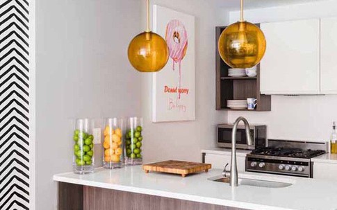 Nhỏ gọn và tiện dụng, những thiết kế nhà bếp này dành riêng cho các căn hộ chung cư có diện tích dưới 60m²