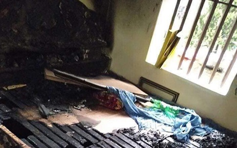 Nghi vấn con tẩm xăng đốt mẹ ở Hà Nam