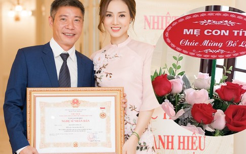 Bạn gái Công Lý tiết lộ điều xúc động ngày “cô Đẩu” nhận danh hiệu NSND